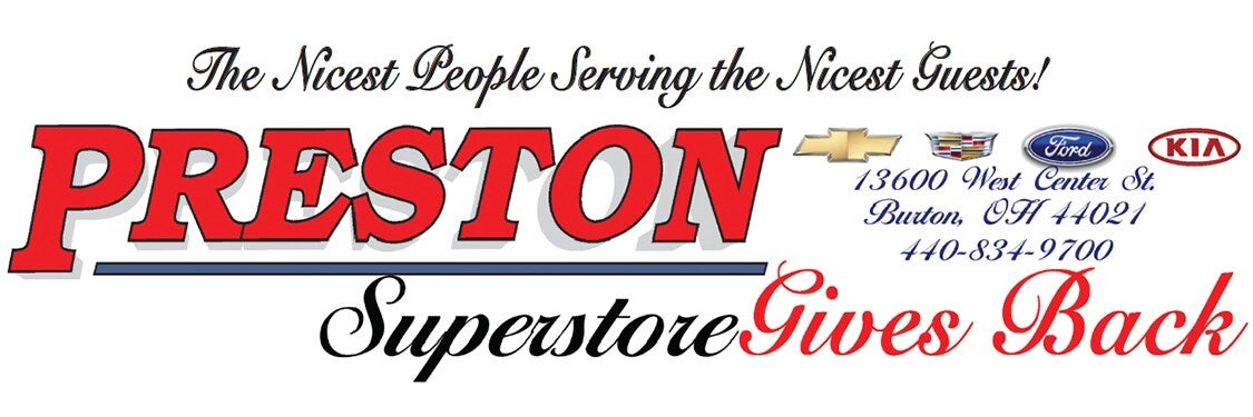 Preston Gives Back | Preston Superstore in Burton OH